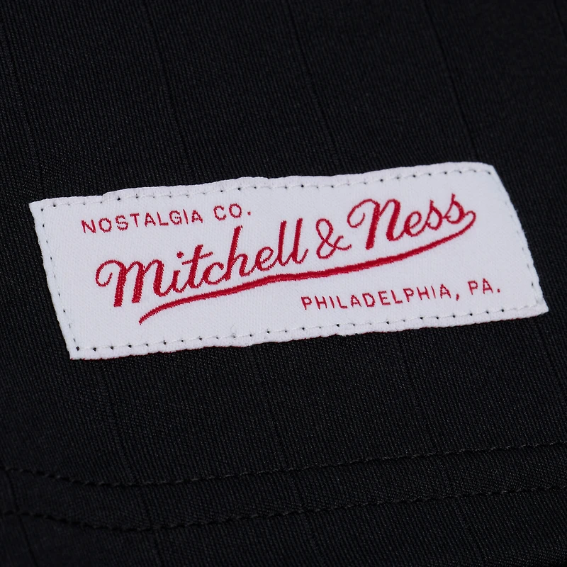 Polo Mitchell & Ness noir pour homme, Los Angeles Lakers