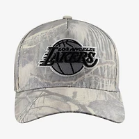 Men's Mitchell & Ness Camo Los Angeles Lakers Perfect Pro Adjustable Hat