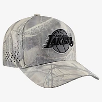 Men's Mitchell & Ness Camo Los Angeles Lakers Perfect Pro Adjustable Hat