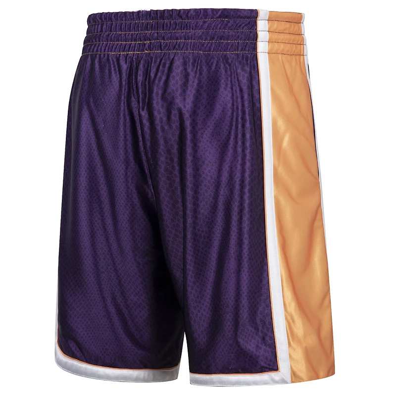 Men's Mitchell & Ness Kobe Bryant Gold/Purple Los Angeles Lakers Authentic Reversible Shorts