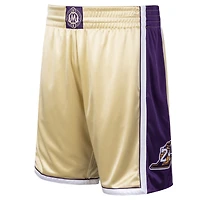 Mitchell & Ness Kobe Bryant Gold Los Angeles Lakers Hall of Fame Classe de 2020 Authentique Short Hardwood Classics