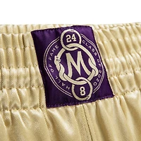 Men's Mitchell & Ness Kobe Bryant Gold Los Angeles Lakers Hall of Fame Class 2020 Authentic Hardwood Classics Shorts