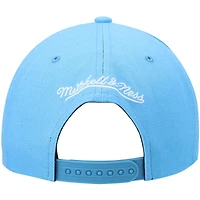 Casquette pour homme Mitchell & Ness Powder Blue Los Angeles Lakers Hardwood Classics Team Ground 2.0 Snapback