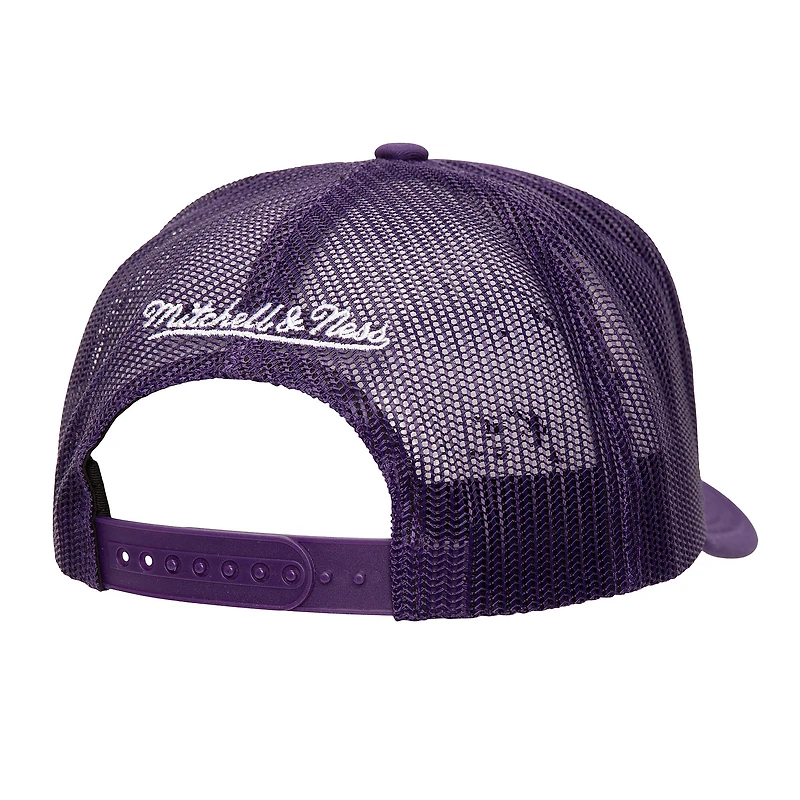 Casquette ajustable de camionneur OTC pour hommes, violet, Los Angeles Lakers Core Evergreen OTC, Mitchell & Ness
