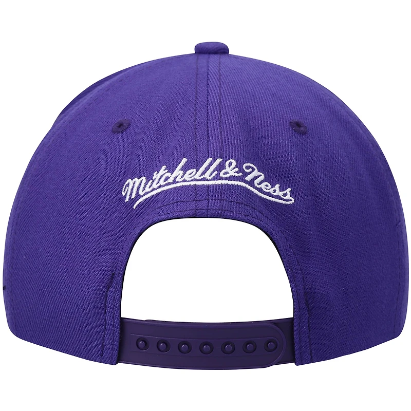 Casquette Snapback violet Los Angeles Lakers Ground 2.0 Mitchell & Ness pour hommes