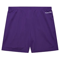 Men's Mitchell & Ness Purple Los Angeles Lakers Hardwood Classics Gameday Mesh Shorts