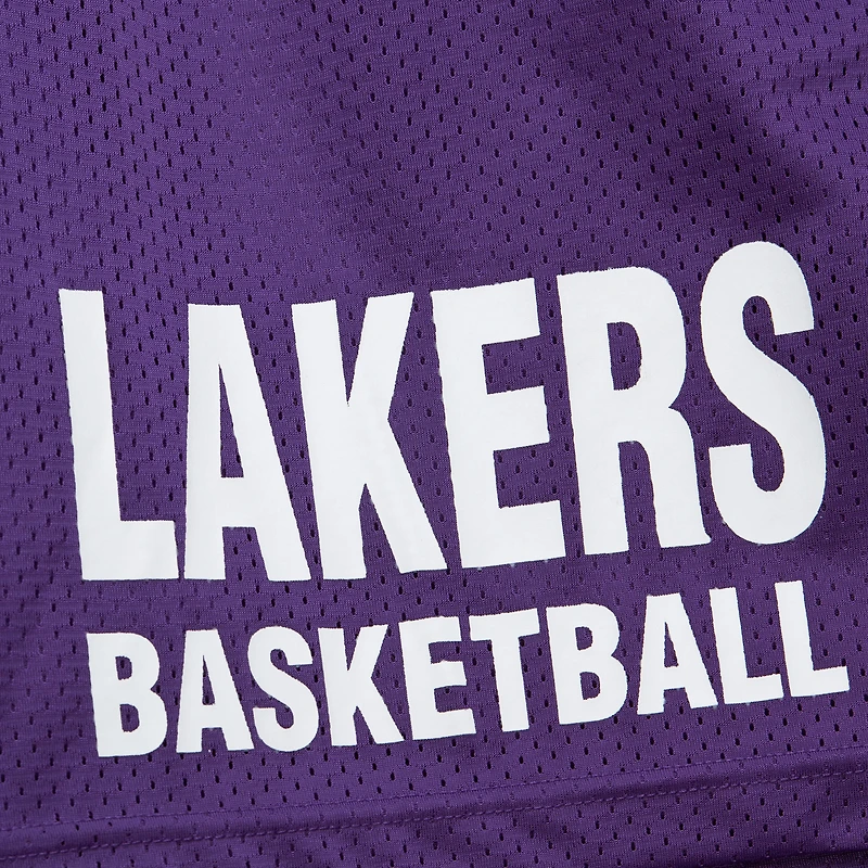 Short en maille violet Hardwood Classics Gameday de Mitchell & Ness pour homme des Los Angeles Lakers