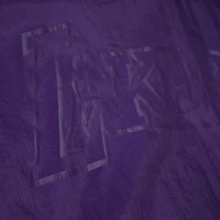 Veste coupe-vent à capuche entièrement zippée Mitchell & Ness violette Los Angeles Lakers Playmaker pour homme