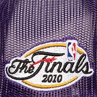 Casquette Snapback violet Los Angeles Lakers Roper Meshback Trucker Snapback pour hommes