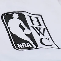 Sweat-shirt polaire arctique Mitchell & Ness blanc Los Angeles Lakers pour homme