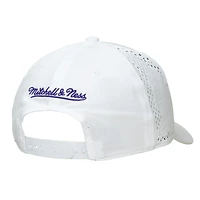 Men's Mitchell & Ness White Los Angeles Lakers Perfect Lightweight Pro Crown Adjustable Hat