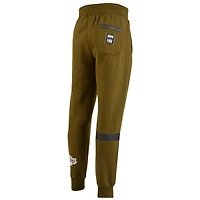 Pantalon de jogging NBA x Two Hype pour homme, collection Culture & Hoops, couleur olive, Los Angeles Lakers