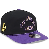 Men's New Era Black/Purple Los Angeles Lakers 2025/26 City Edition 19TWENTY Adjustable Hat