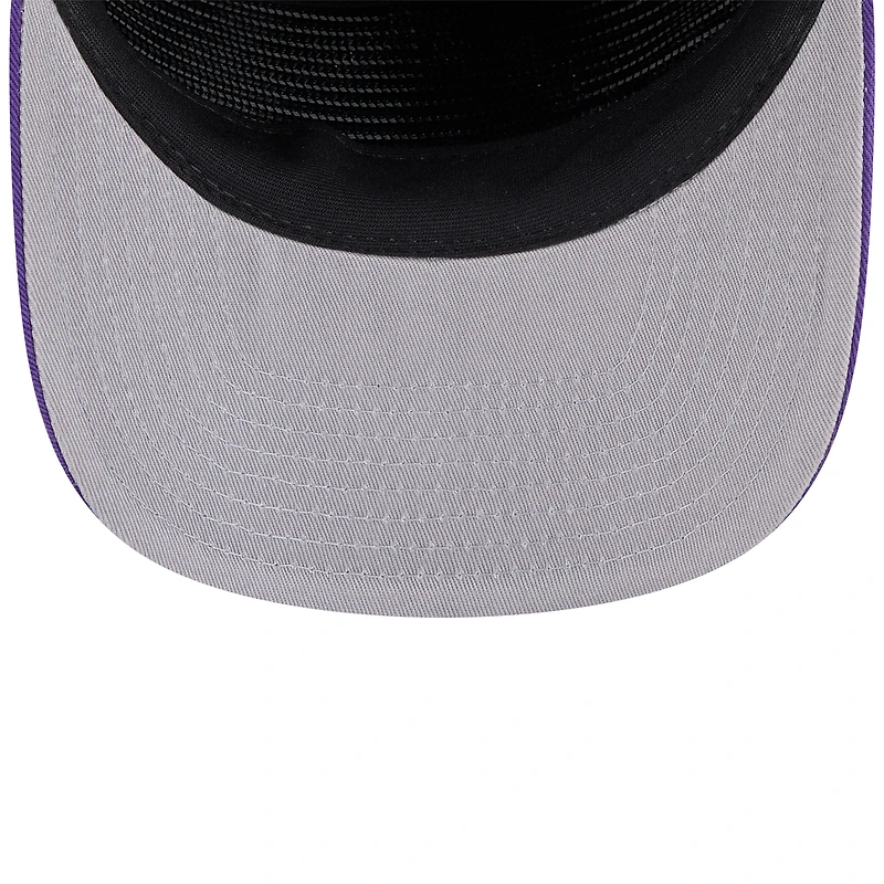 Casquette ajustable New Era noire et violette Los Angeles Lakers édition City 2025/26 19TWENTY pour homme
