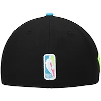 Men's New Era Black/Teal Los Angeles Lakers Vice City 59FIFTY Fitted Hat