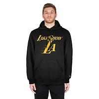 Men's New Era  Black Los Angeles Lakers 2024/25 City Edition Pullover Hoodie