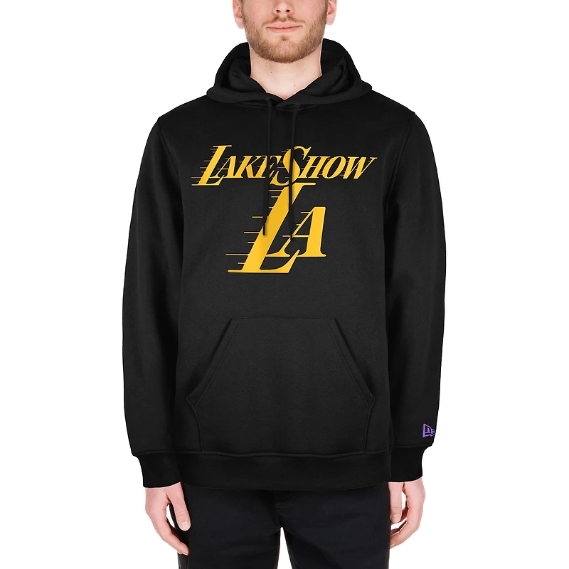Sweat à capuche noir Los Angeles Lakers 2024/25 City Edition pour homme New Era