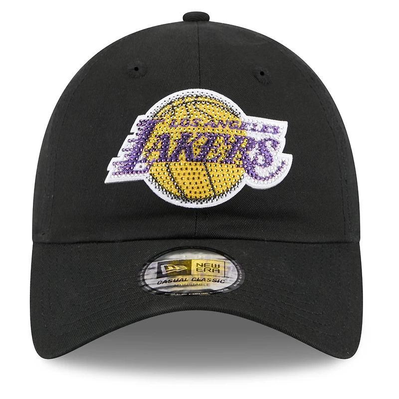 Men's New Era Black Los Angeles Lakers 2026 NBA Draft Casual Classic Adjustable Hat