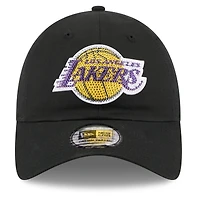 Men's New Era Black Los Angeles Lakers 2026 NBA Draft Casual Classic Adjustable Hat