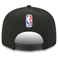Casquette snapback New Era noire Los Angeles Lakers 2026 NBA Draft Crystal 9FIFTY pour homme