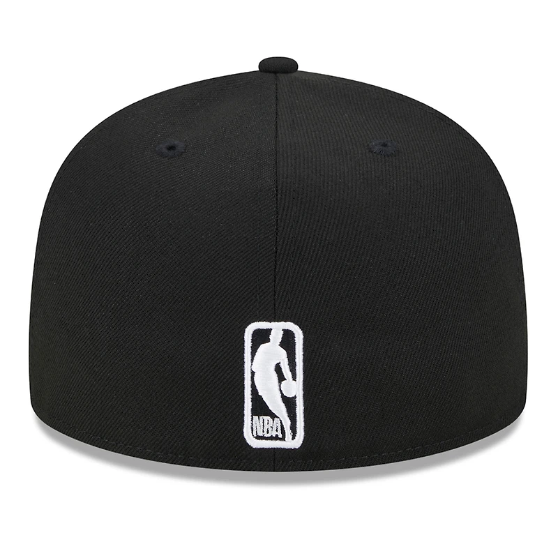Men's New Era Black Los Angeles Lakers 59FIFTY Fitted Hat