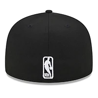 Men's New Era Black Los Angeles Lakers 59FIFTY Fitted Hat