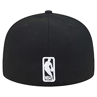 Casquette ajustée 59FIFTY noire à imprimé camouflage Los Angeles Lakers pour homme New Era