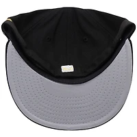 Men's New Era Black Los Angeles Lakers Official Team Color 59FIFTY Fitted Hat
