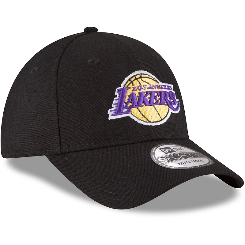 Casquette ajustable The League 9FORTY pour homme New Era Los Angeles Lakers couleur noire