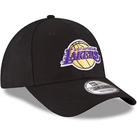 Casquette ajustable The League 9FORTY pour homme New Era Los Angeles Lakers couleur noire