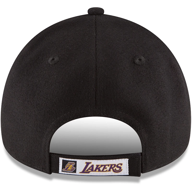 Casquette ajustable The League 9FORTY pour homme New Era Los Angeles Lakers couleur noire