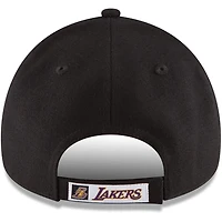 Casquette ajustable The League 9FORTY pour homme New Era Los Angeles Lakers couleur noire