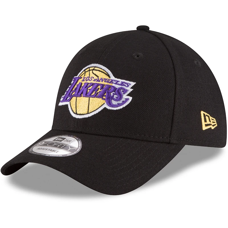 Casquette ajustable The League 9FORTY pour homme New Era Los Angeles Lakers couleur noire