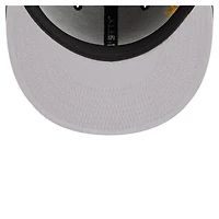 Men's New Era  Black Los Angeles Lakers Team Collage 59FIFTY Fitted Hat