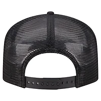 Men's New Era  Black Los Angeles Lakers Team Logo Foam Front 19TWENTY A-Frame Trucker Adjustable Hat