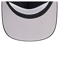 Casquette trucker New Era 19TWENTY pour homme, noire, avec logo des Los Angeles Lakers et visière en mousse. Modèle A-Frame ajustable.