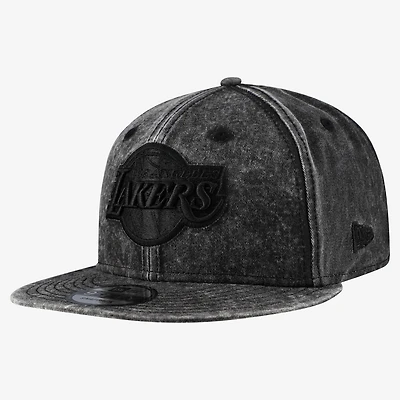 Casquette snapback New Era 9FIFTY Los Angeles Lakers noire pour homme