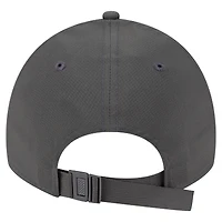 Men's New Era Charcoal Los Angeles Lakers Active Ripstop 9TWENTY Adjustable Hat