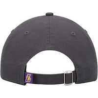 Casquette réglable New Era anthracite Los Angeles Lakers Team 2.0 9TWENTY pour hommes