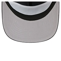 Men's New Era  Charcoal Los Angeles Lakers Washed Patch 19TWENTY Adjustable Trucker Hat