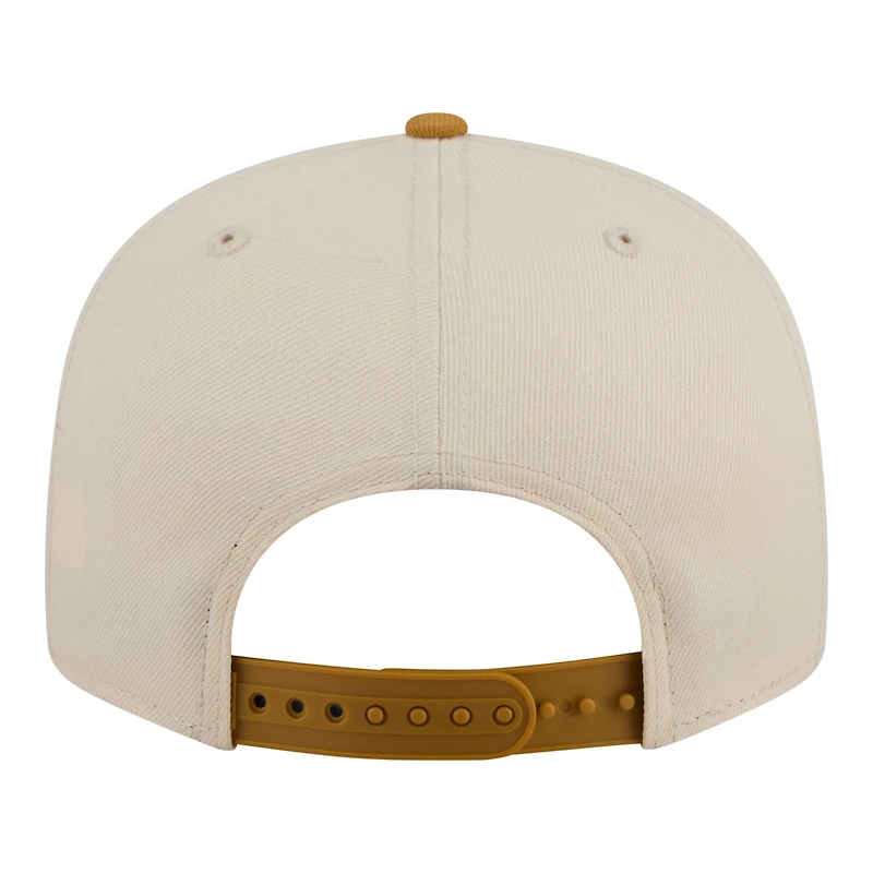 Men's New Era  Cream/Tan Los Angeles Lakers Two-Tone Color Pack 9FIFTY Snapback Hat