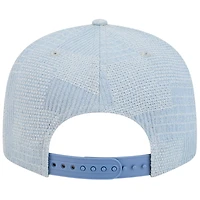 Casquette Snapback 9FIFTY Snapback en denim injecté Los Angeles Lakers New Era Denim pour hommes