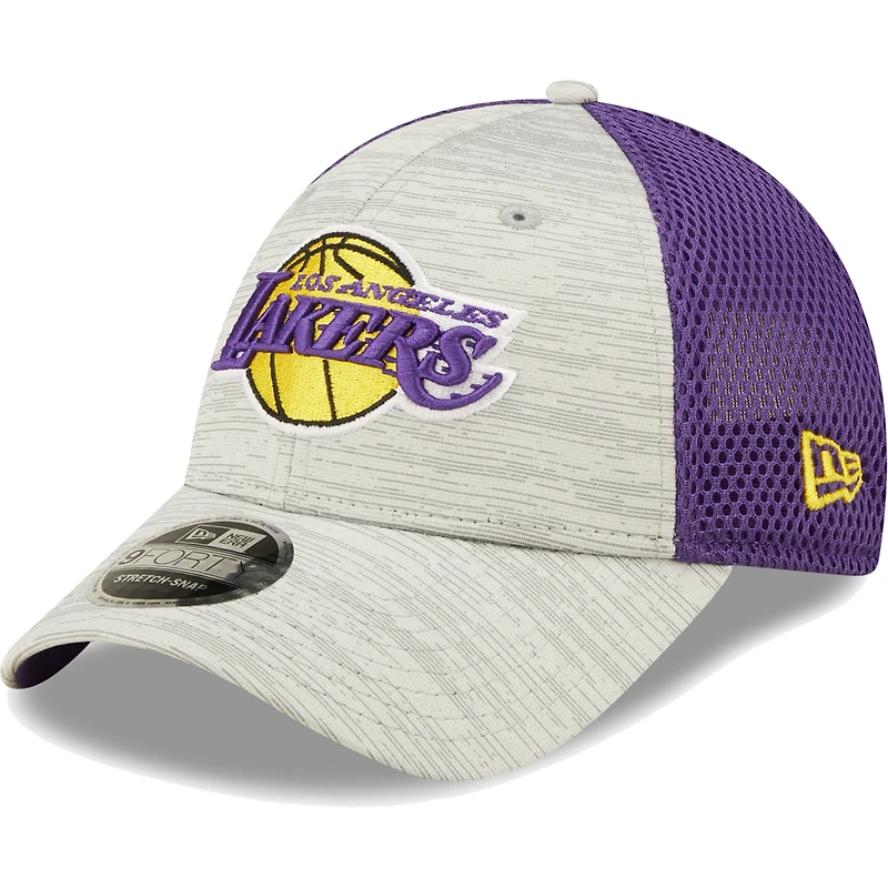 Casquette Snapback Active 9FORTY Los Angeles Lakers New Era pour homme - gris/violet - Casquette