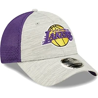 Casquette Snapback Active 9FORTY Los Angeles Lakers New Era pour homme - gris/violet - Casquette