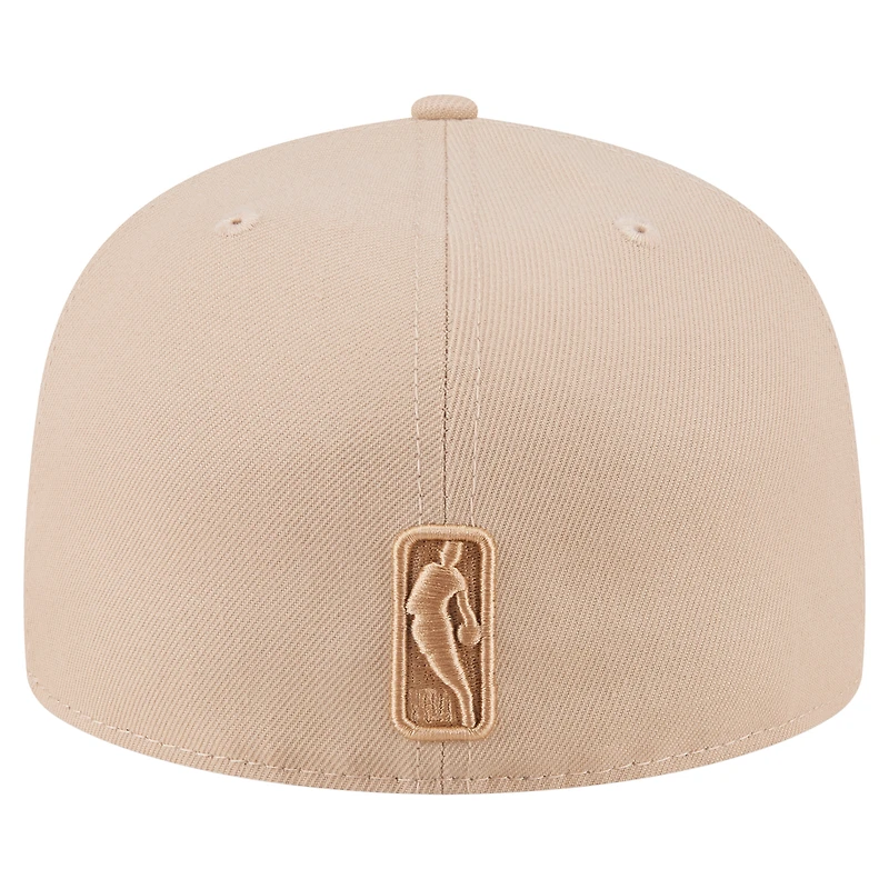 Casquette ajustée New Era 59FIFTY kaki Los Angeles Lakers Color Pack pour homme