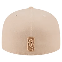 Casquette ajustée New Era 59FIFTY kaki Los Angeles Lakers Color Pack pour homme
