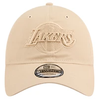Casquette ajustable New Era kaki Los Angeles Lakers Color Pack 9TWENTY pour homme