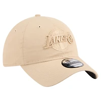 Casquette ajustable New Era kaki Los Angeles Lakers Color Pack 9TWENTY pour homme