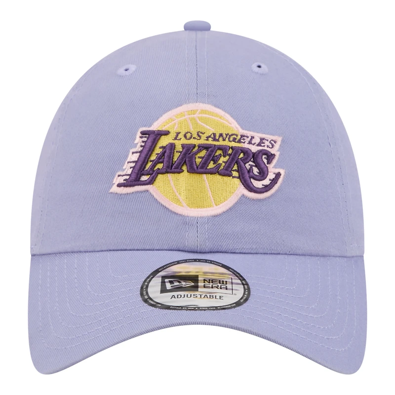 Men's New Era Lavender Los Angeles Lakers Lavender Pack Casual Classic Adjustable Hat