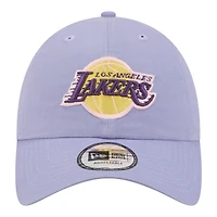 Men's New Era Lavender Los Angeles Lakers Lavender Pack Casual Classic Adjustable Hat